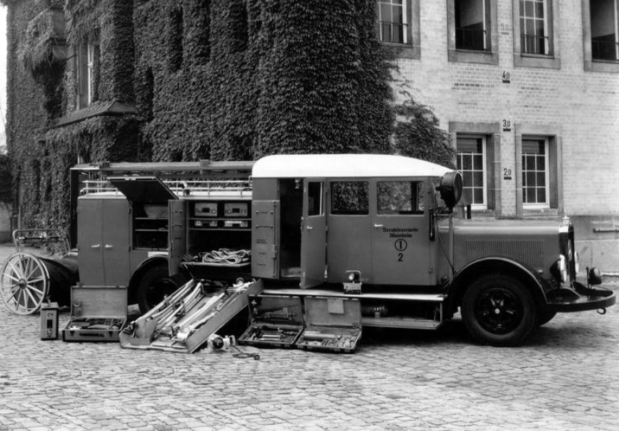  Mercedes-Benz LoS3500 Feuerwehr-Kraftfahrspritze 1936 года  (фото 1 из 2)